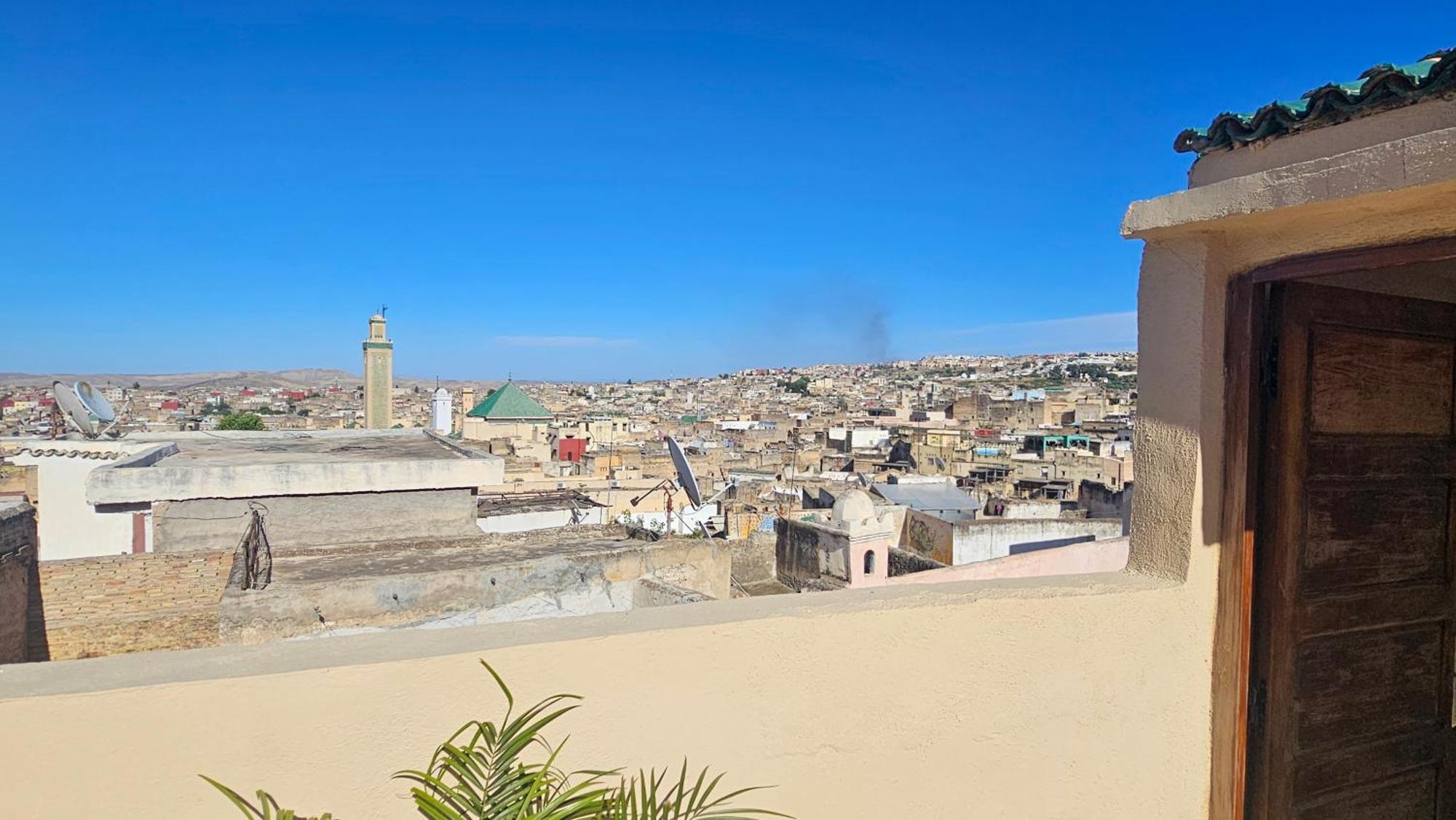 Riad Diamant Bleu Fez Bagian luar foto