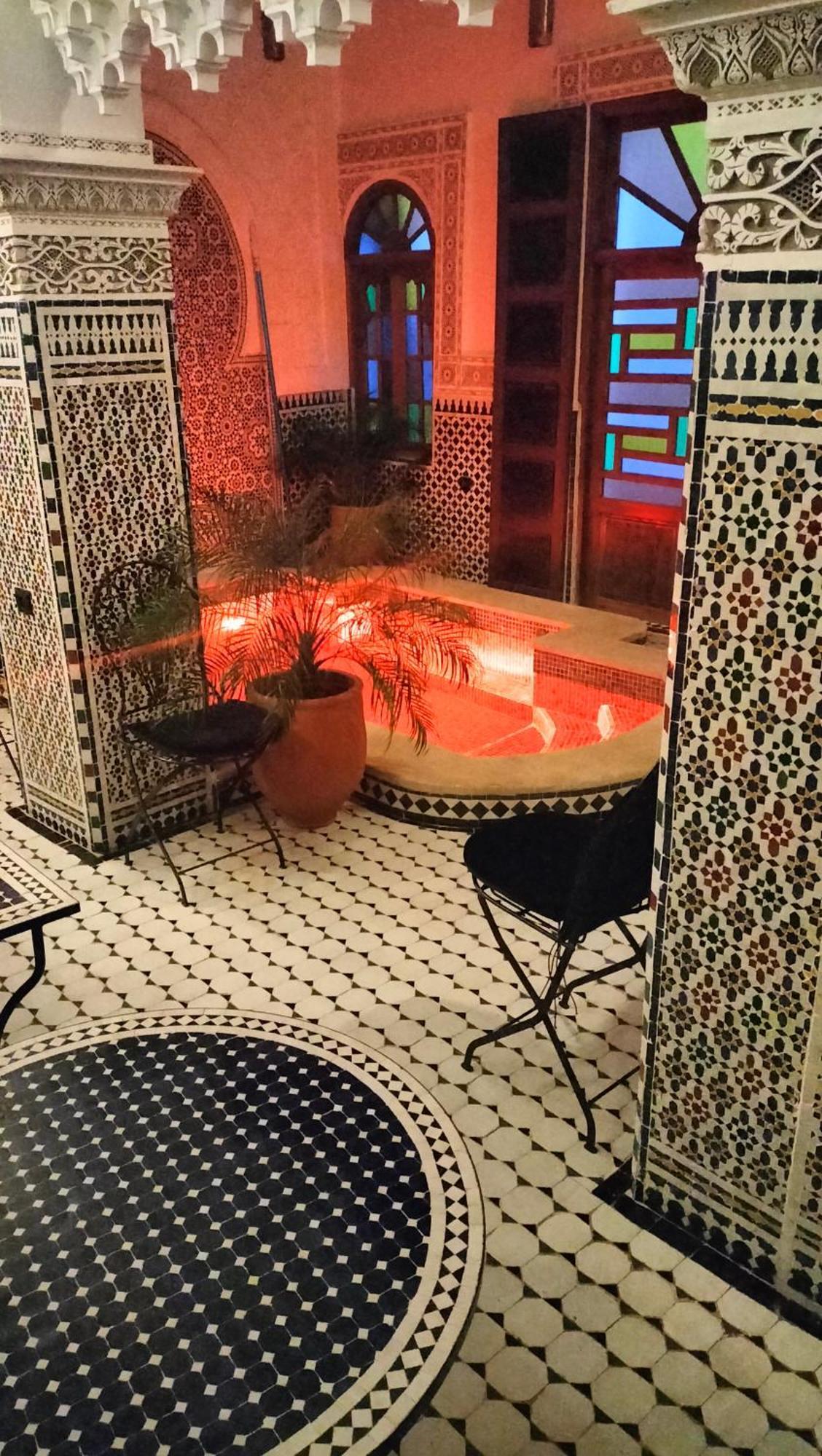 Riad Diamant Bleu Fez Bagian luar foto